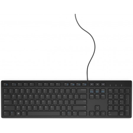 Dell KB216 Πληκτρολόγιο Αγγλικό US Black