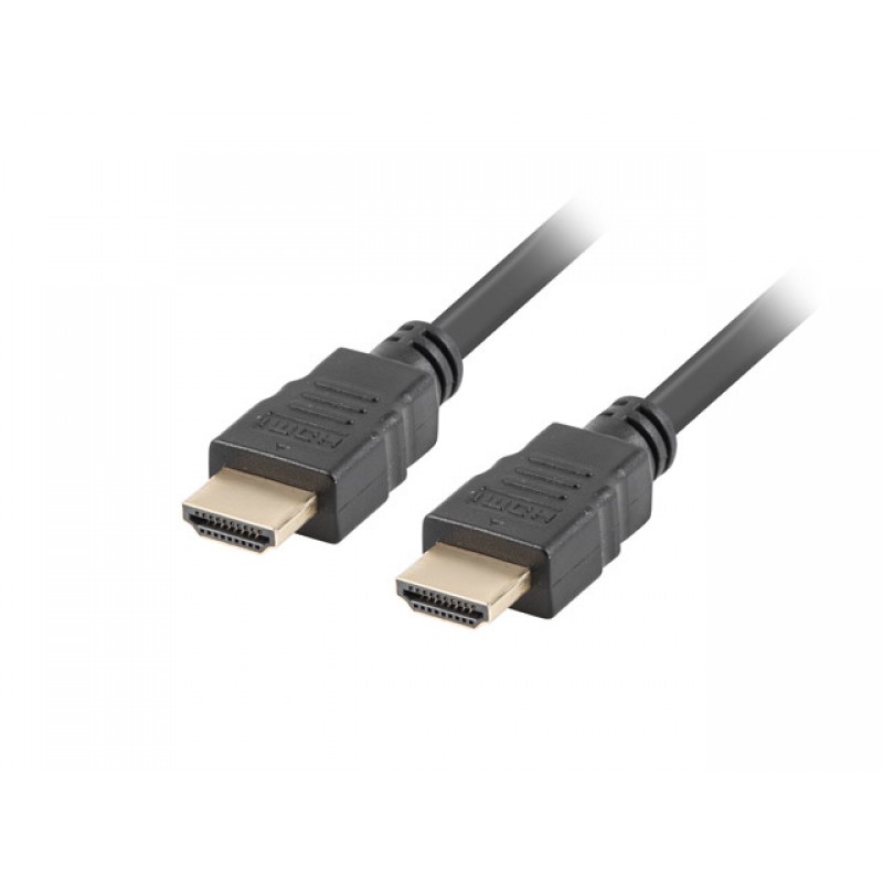 Lanberg HDMI 1.4 Cable HDMI male - HDMI male 1.8m Μαύρο