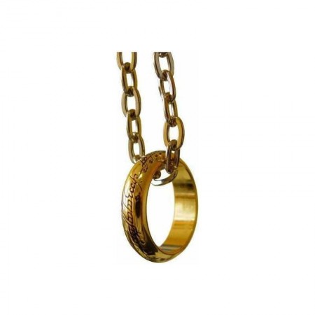 The Noble Collection Lord of the Rings: The One Ring Κρεμαστό Ρεπλίκα μήκους 10εκ.