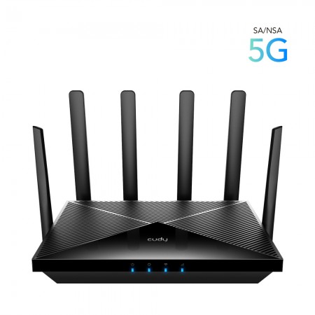 Cudy WR3000 v1 Ασύρματο Router Wi‑Fi 6 με 4 Θύρες Gigabit Ethernet