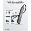 Goobay USB 3.2 Hub 4 Θυρών με σύνδεση USB-A Γκρι