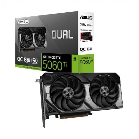 GeForce RTX 5060 Ti DUAL OC 8GB DLSS 4 3x DisplayPort 1x HDMI 2.1
