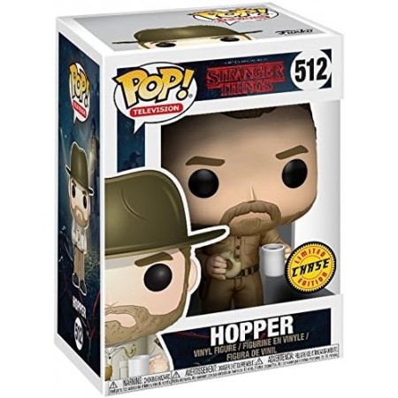 Funko Pop! Television Stranger Things 512 Hopper Chase Limited Edition