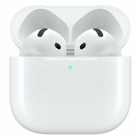 Apple AirPods 4 Earbud Bluetooth Handsfree Ακουστικά με Αντοχή στον Ιδρώτα και Θήκη Φόρτισης Λευκά