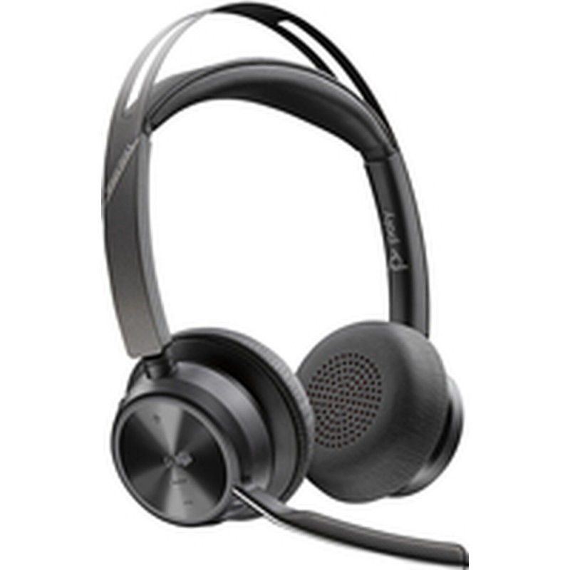 HP Voyager Focus 2 Microsoft Teams Ασύρματα On Ear Multimedia Ακουστικά με μικρόφωνο και σύνδεση USB-C