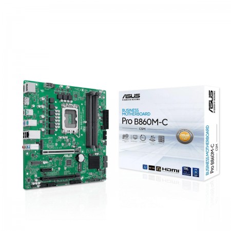 Asus PRO B860M-C-CSM Motherboard Micro ATX με Intel 1851 Socket 90MB1MCP-M0EAYC