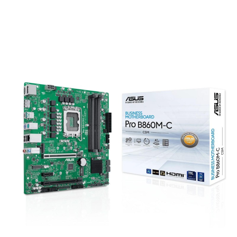 Asus PRO B860M-C-CSM Motherboard Micro ATX με Intel 1851 Socket 90MB1MCP-M0EAYC