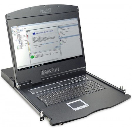 Aten KVM Switch Digitus Console 19" 1HE TFT