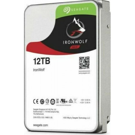 Seagate IronWolf Nas 12TB 3.5" 7200rpm ST12000VN0008