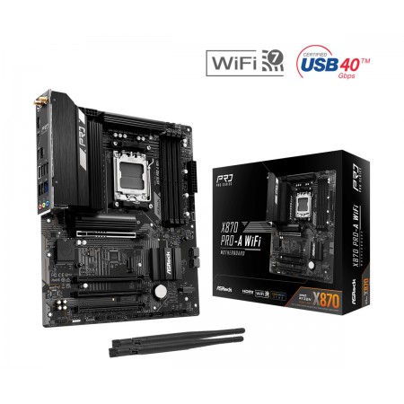 ASRock X870 Pro-A WIFI Motherboard ATX με AMD AM5 Socket