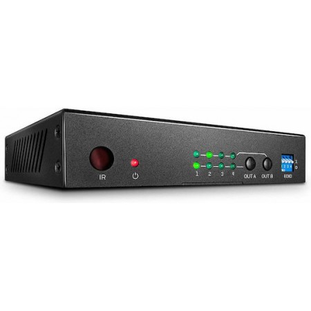 Lindy KVM Switch 4x2 HDMI 2.0 18G Matrix