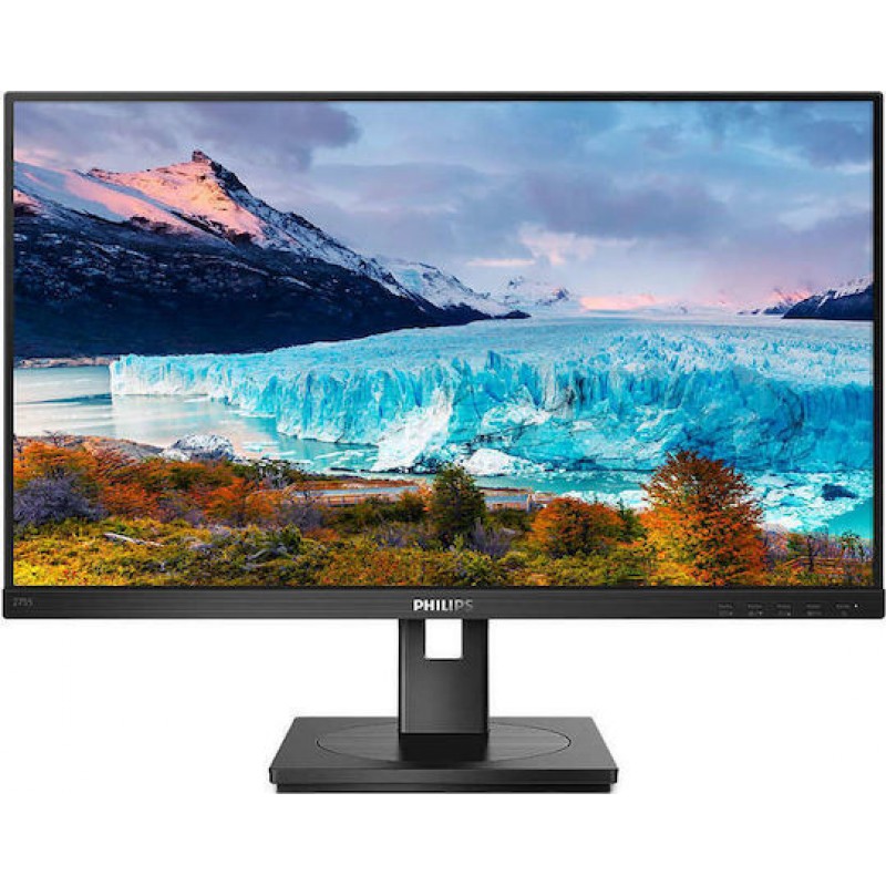 Philips S Line 275S1AE IPS Monitor 27" QHD 2560x1440 με Χρόνο Απόκρισης 4ms GTG