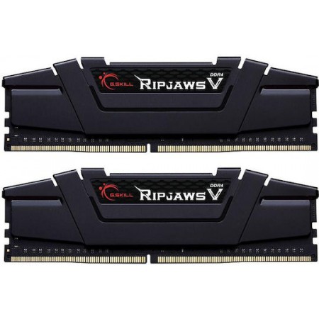 G.Skill Ripjaws V DDR4 64GB RAM με 2x32GB Modules και Ταχύτητα 2666 για Desktop F4-2666C19D-64GVK (F4-2666C19D-64GVK)