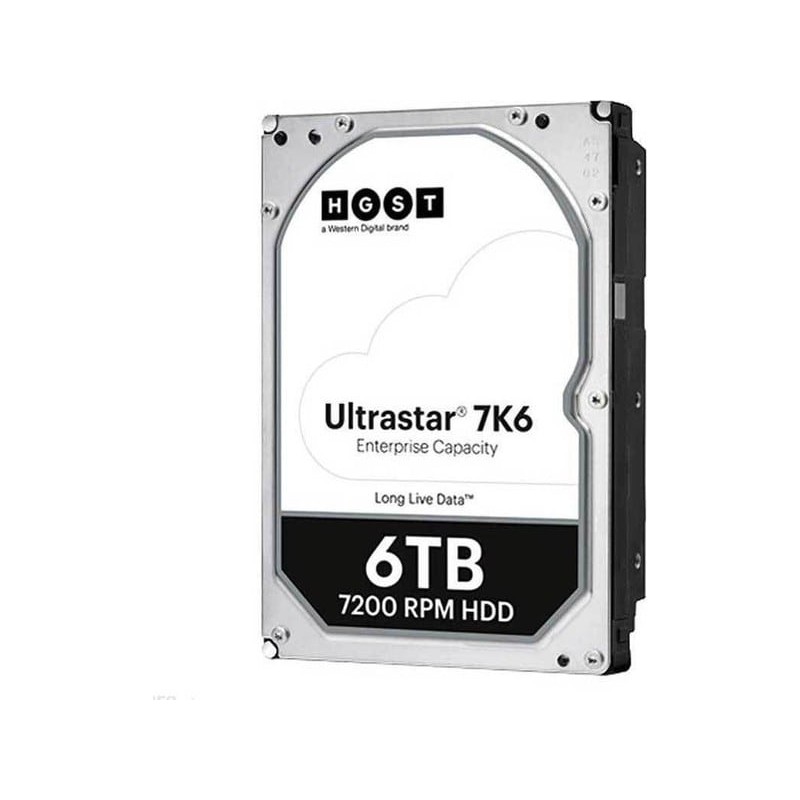 Western Digital Ultrastar DC HC310 7K6 6TB HDD Σκληρός Δίσκος 3.5'' SATA III 7200rpm με 256MB Cache για NAS / Server (ST8000DM004)