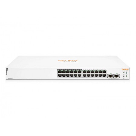 Aruba Instant On 1830 24G 12p Class4 PoE 2SFP 195W Managed L2 / L3 PoE+ Switch με 24 Θύρες Gigabit (1Gbps) Ethernet και 2 SFP Θύρες (JL813A)