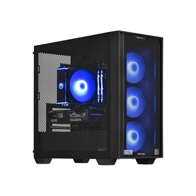 Actina 5901443335832 Gaming Desktop PC (Ryzen 5-5600/16GB DDR4/1TB SSD/Radeon RX 7600/No OS)