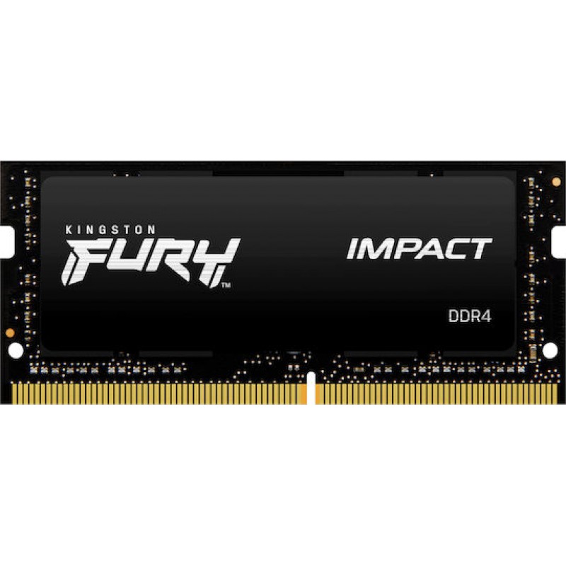 Kingston Fury Impact DDR4 με Module 1x32GB και Ταχύτητα 3200 για Laptop KF432S20IB/32 (KF432S20IB/32)