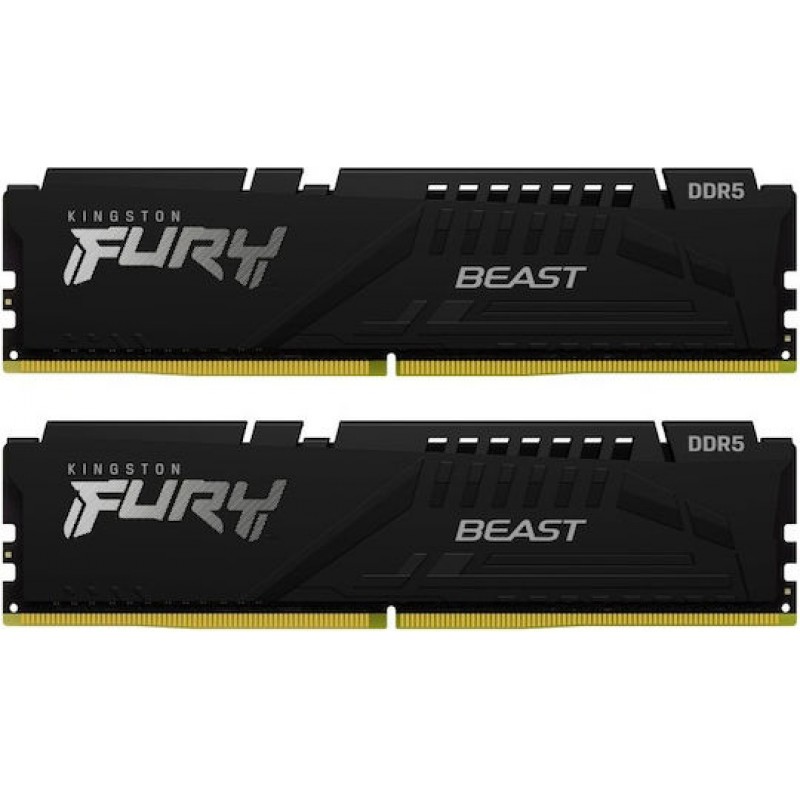 Kingston Fury Beast DDR5 με 2 Modules