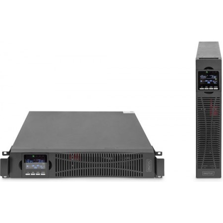 Digitus UPS On-Line 3000VA 3000W με 8 IEC Πρίζες