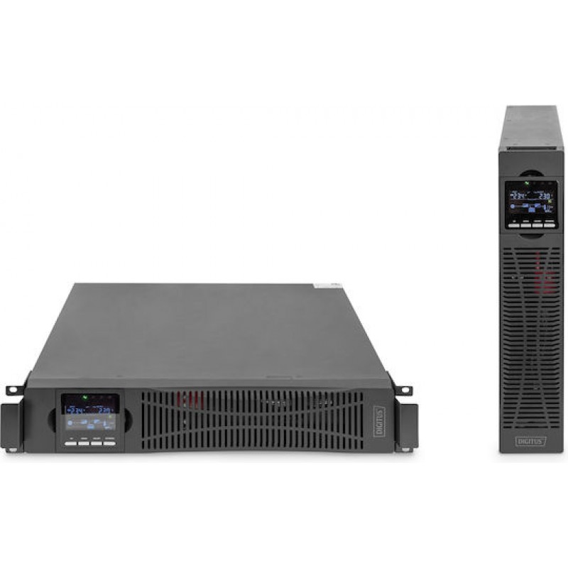 Digitus UPS On-Line 3000VA 3000W με 8 IEC Πρίζες