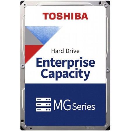 Toshiba Enterprise Helium MAMR 20TB HDD Σκληρός Δίσκος 3.5" SATA III 7200rpm με 512MB Cache για NAS MG10ACA20TE (MG10ACA20TE)
