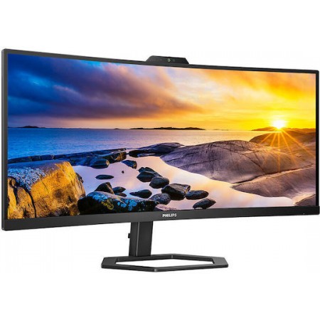 Philips 34E1C5600HE Ultrawide VA Monitor 34" QHD 3440x1440 με Χρόνο Απόκρισης 4ms GTG
