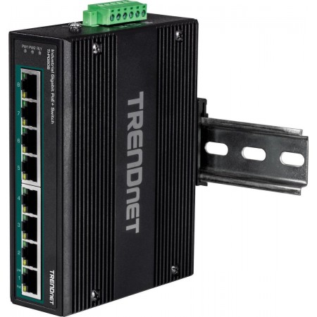 Trendnet Unmanaged L2 PoE+ Switch με 8 Θύρες Gigabit (1Gbps) Ethernet