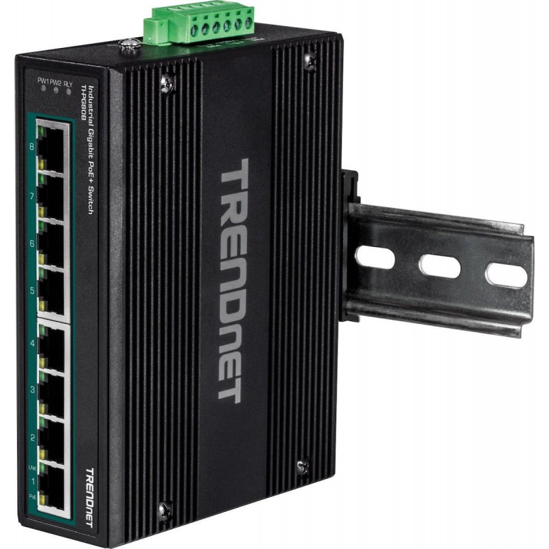Trendnet Unmanaged L2 PoE+ Switch με 8 Θύρες Gigabit (1Gbps) Ethernet