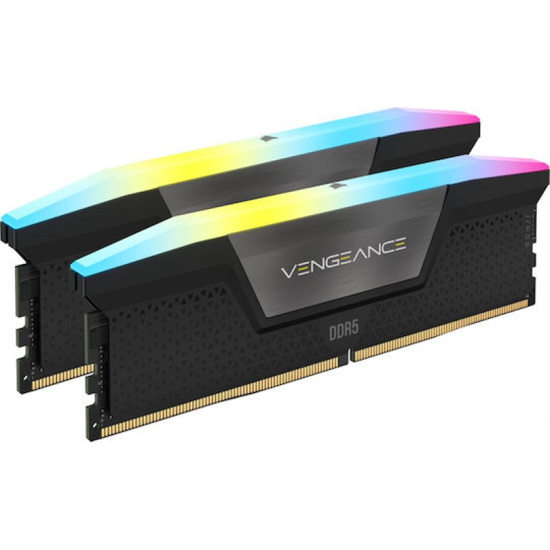 Corsair Vengeance 48GB DDR5 RAM με 2 Modules (2x24GB) και Ταχύτητα 5600 για Desktop (CMH48GX5M2B5600C40) (CMH48GX5M2B5600C40)