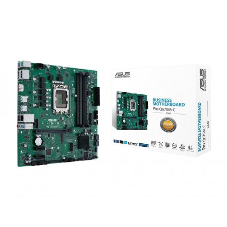 Asus Pro Q670M-C-CSM Motherboard Micro ATX με Intel 1700 Socket