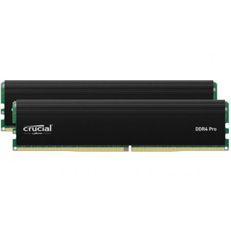 Crucial Pro 32GB DDR4 RAM με 2 Modules (2x16GB) και Ταχύτητα 3200 για Desktop (CP2K16G4DFRA32A)