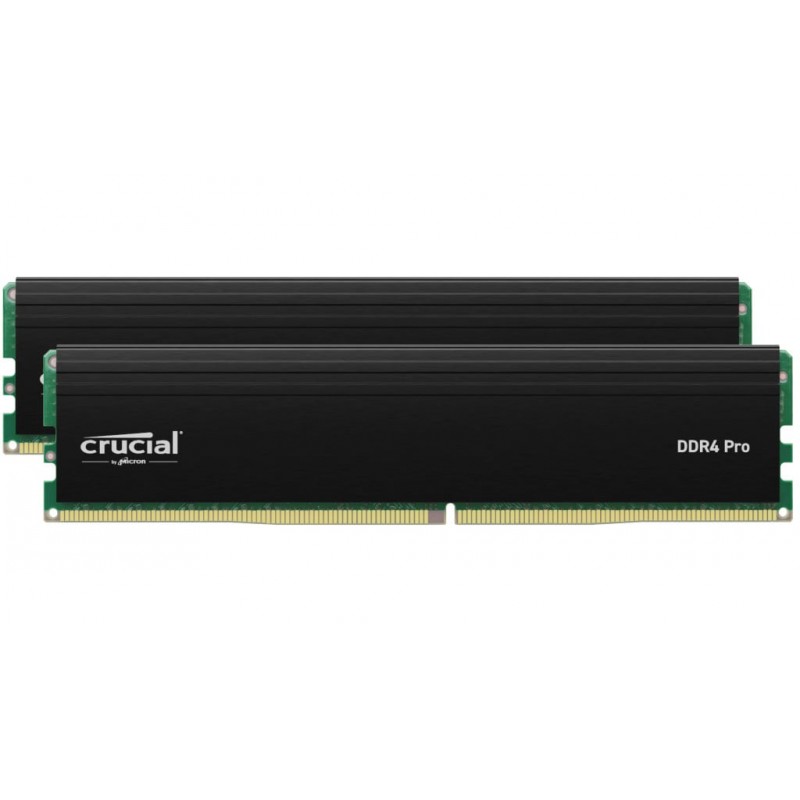 Crucial Pro 32GB DDR4 RAM με 2 Modules (2x16GB) και Ταχύτητα 3200 για Desktop (CP2K16G4DFRA32A)