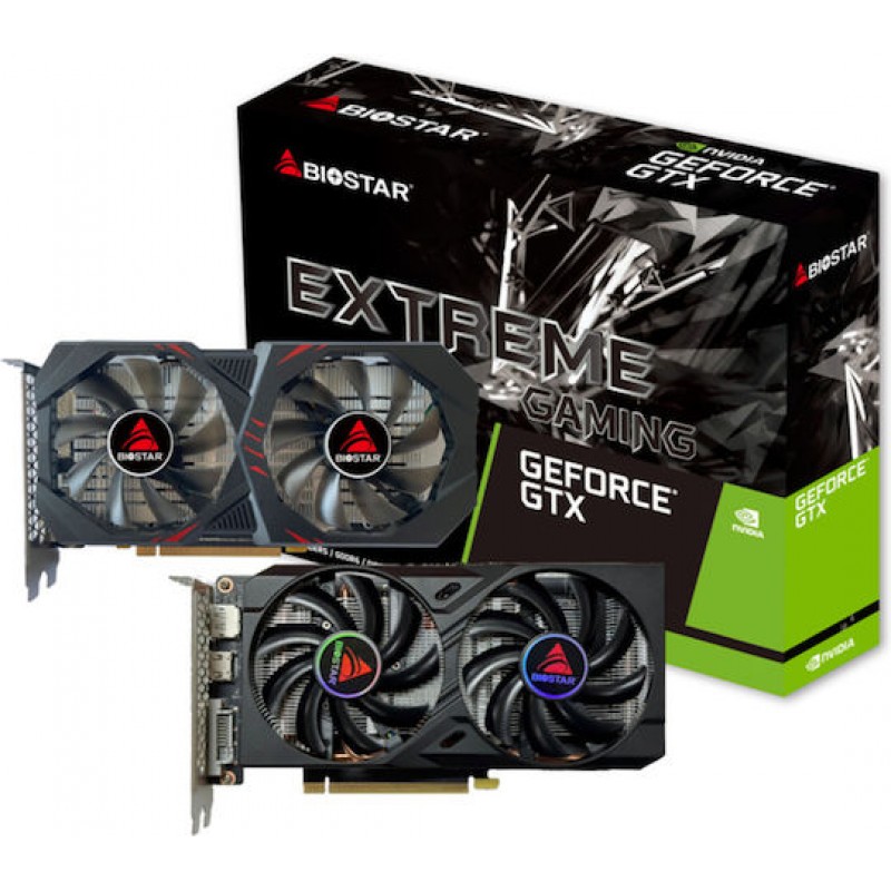 Biostar GeForce GTX 1660 Ti 6GB GDDR6 Κάρτα Γραφικών VN1666TF69 (VN1666TF69)