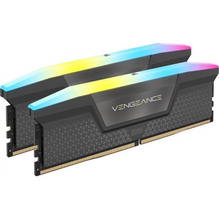 Corsair Vengeance DDR5 64GB RAM με 2x32GB Modules και Ταχύτητα 6000 για Desktop CMH64GX5M2B6000Z30 (CMH64GX5M2B6000Z30)