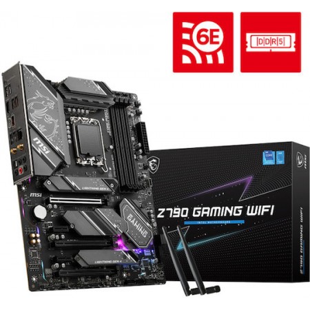 MSI Z790 Gaming Plus Wi-Fi Motherboard ATX με Intel 1700 Socket