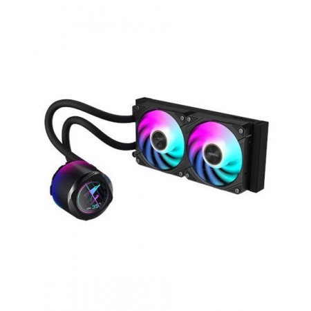 Gigabyte Aorus Waterforce X II 240 Υδρόψυξη Επεξεργαστή Διπλού Ανεμιστήρα 120mm για Socket AM4/AM5/1700/1200/115x με ARGB Φωτισμό