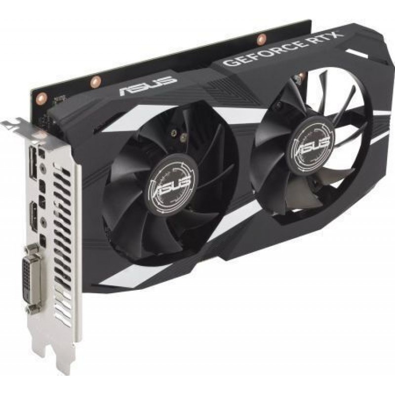 Asus GeForce RTX 3050 6GB GDDR6 Dual OC Κάρτα Γραφικών (90YV0K60-M0NA00)