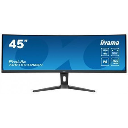 Iiyama ProLite XCB4594DQSN-B1 Ultrawide VA HDR Curved Gaming Monitor 44.5" 5120x1440 165Hz με Χρόνο Απόκρισης 0.8ms GTG