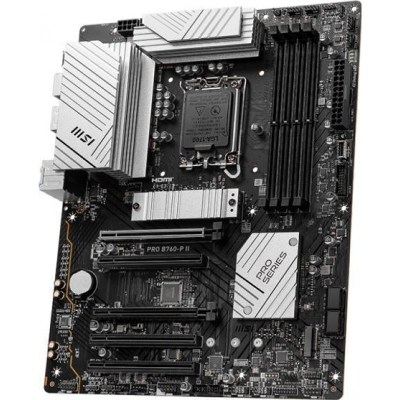 MSI PRO B760-P II Motherboard ATX με Intel 1700 Socket