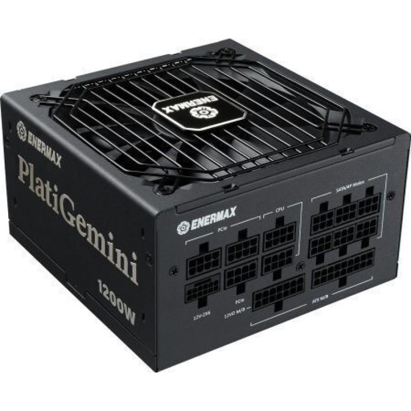 Enermax PlatiGemini 1200W Μαύρο Τροφοδοτικό Υπολογιστή Full Wired 80 Plus Platinum