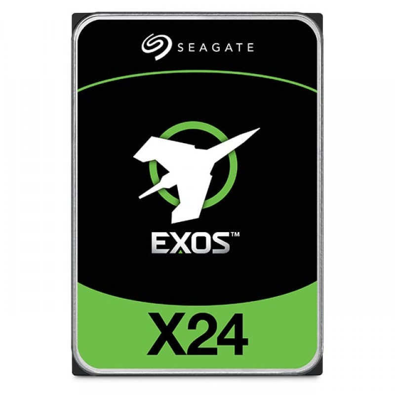 Seagate Exos X24 24TB HDD Σκληρός Δίσκος 3.5" SATA III 7200rpm με 256MB Cache για Server ST24000NM002H (ST24000NM002H)