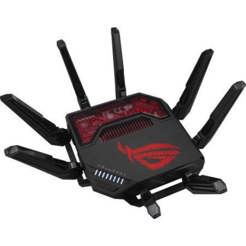 Asus ROG Rapture GT-BE19000 Ασύρματο Router Wi‑Fi 7 με 7 Θύρες Ethernet
