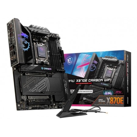 MSI MPG X870E CARBON WIFI Motherboard ATX με AMD AM5 Socket