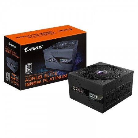 Gigabyte Aorus Elite P1000W 1000W Μαύρο Τροφοδοτικό Υπολογιστή Full Modular 80 Plus Platinum