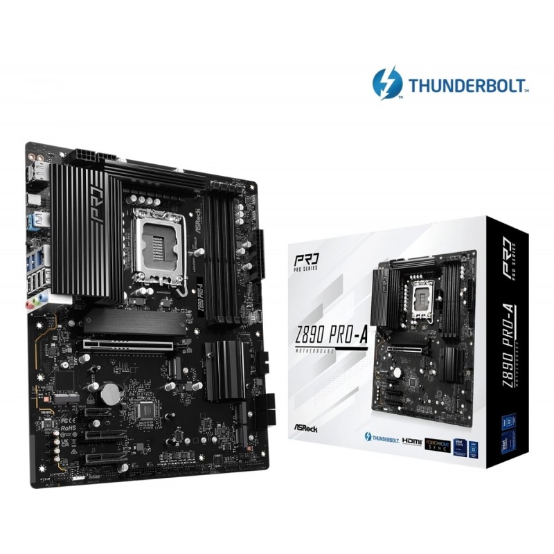 ASRock Z890 Pro-A Motherboard ATX με Intel 1851 Socket