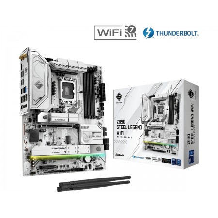 ASRock Z890 Steel Legend WiFi Motherboard ATX με Intel 1851 Socket