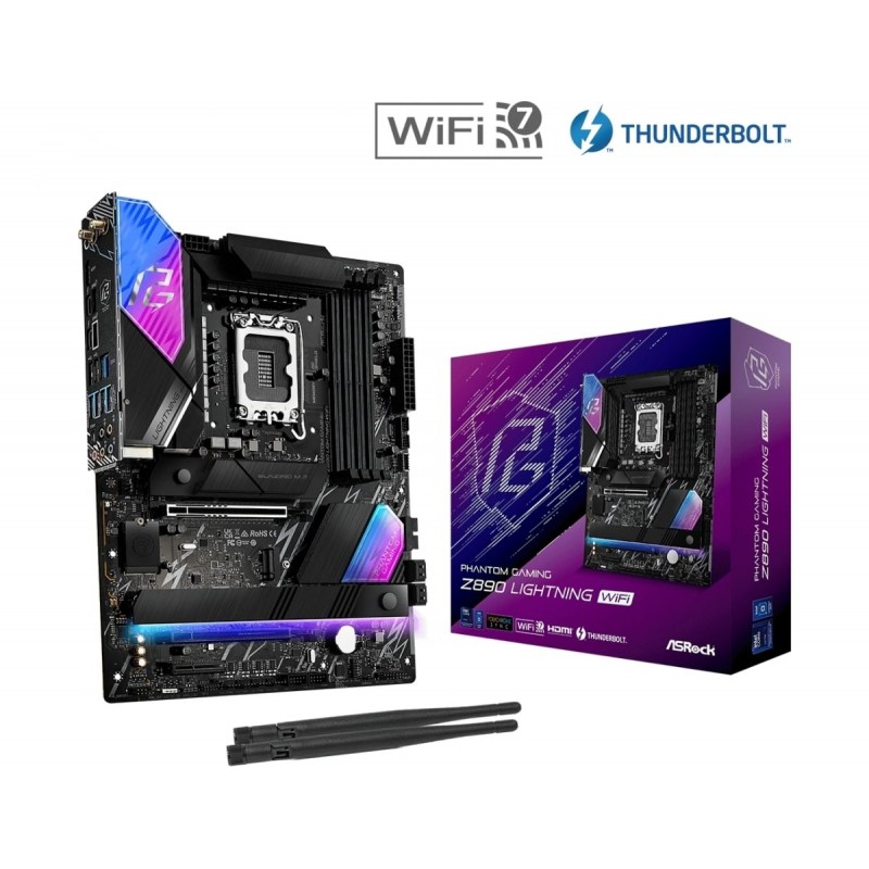 ASRock Z890 Lightning WiFi Motherboard ATX με Intel 1851 Socket