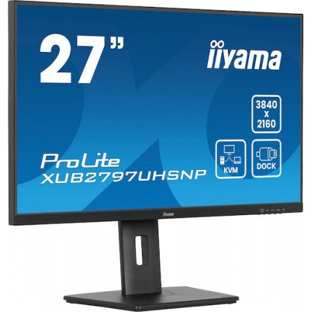 Iiyama ProLite XUB2797UHSNP-B1 IPS Monitor 27" 4K 3840x2160 με Χρόνο Απόκρισης 4ms GTG
