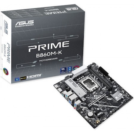 Asus Prime B860M-K Motherboard Micro ATX με Intel 1851 Socket
