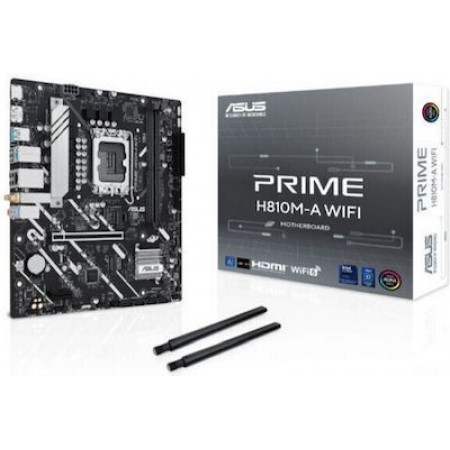 Asus Prime H810M-A WIFI Motherboard Micro ATX με Intel 1851 Socket
